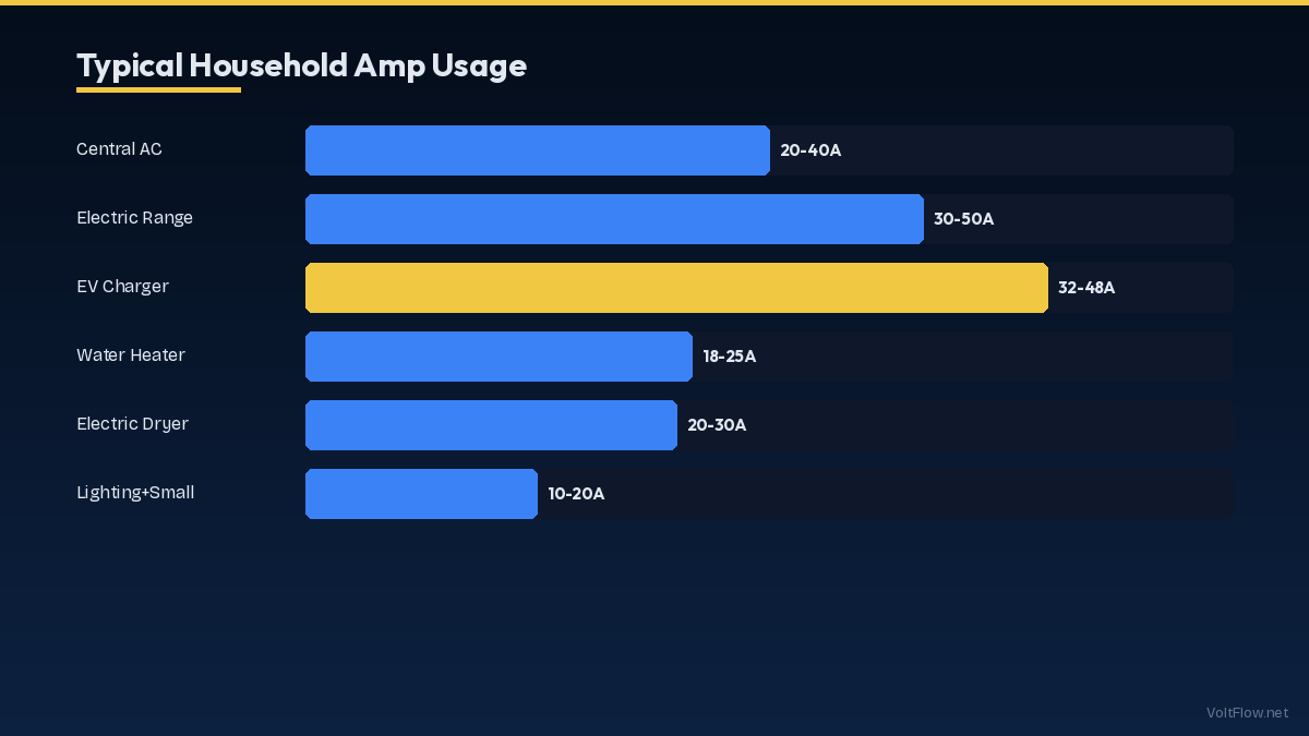 Typical Household Amp Usage