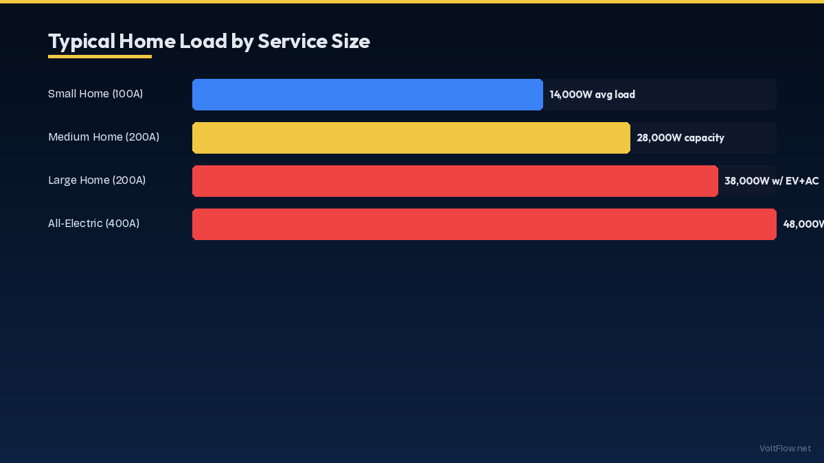 Home Load by Service Size