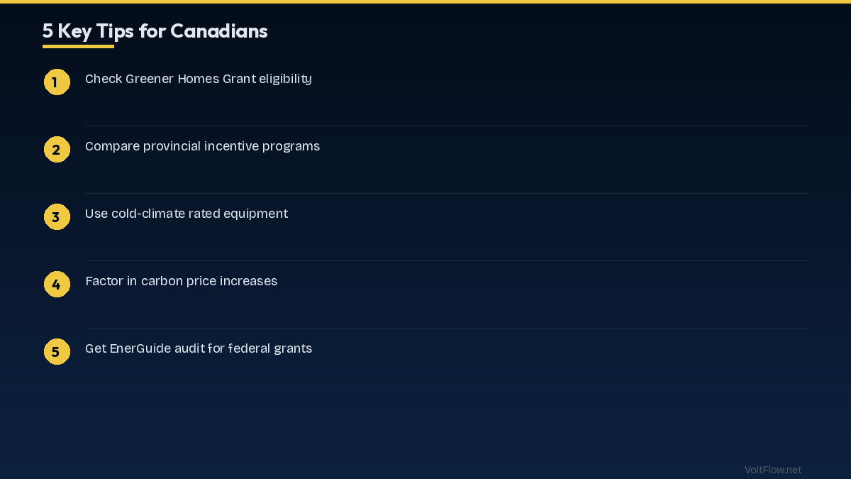 Solar Net Metering in Canada Tips