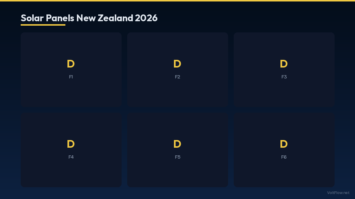 New Zealand Solar Statistics
